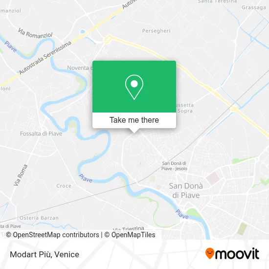 Modart Più map