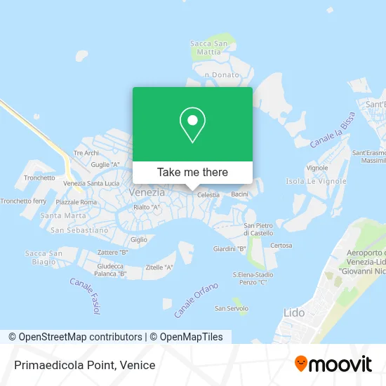 Primaedicola Point map