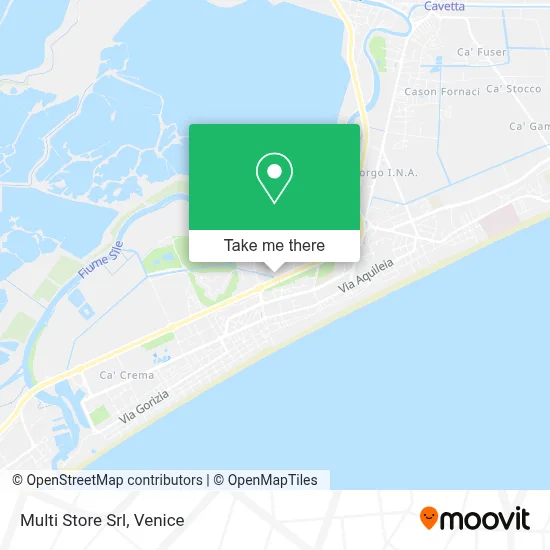 Multi Store Srl map