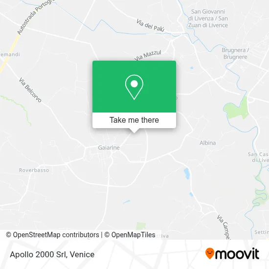 Apollo 2000 Srl map