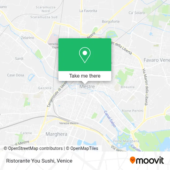 Ristorante You Sushi map