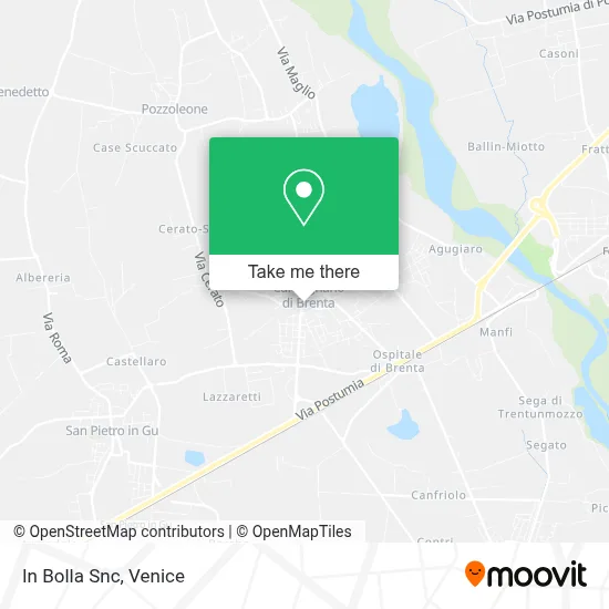 In Bolla Snc map