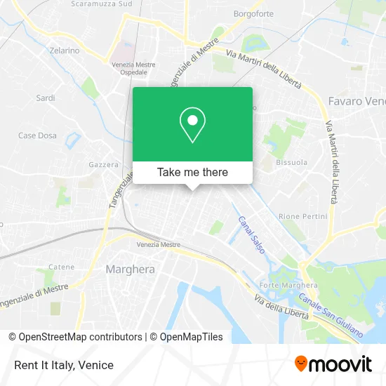 Rent It Italy map