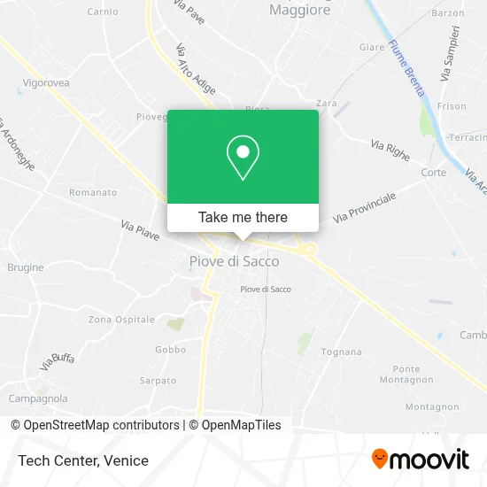 Tech Center map