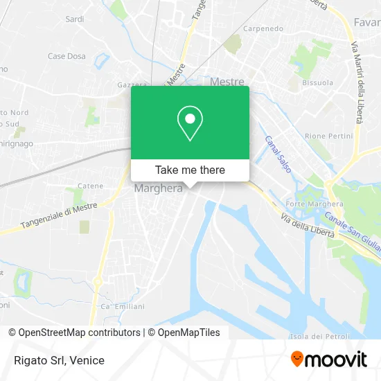 Rigato Srl map
