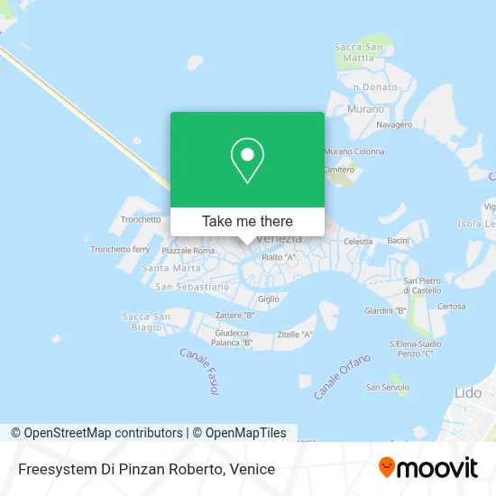Freesystem Di Pinzan Roberto map