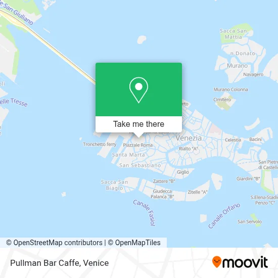 Pullman Bar Caffe map