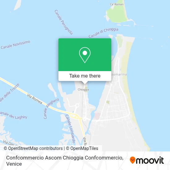 Confcommercio Ascom Chioggia Confcommercio map