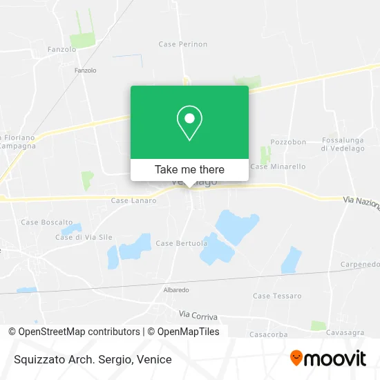 Squizzato Arch. Sergio map