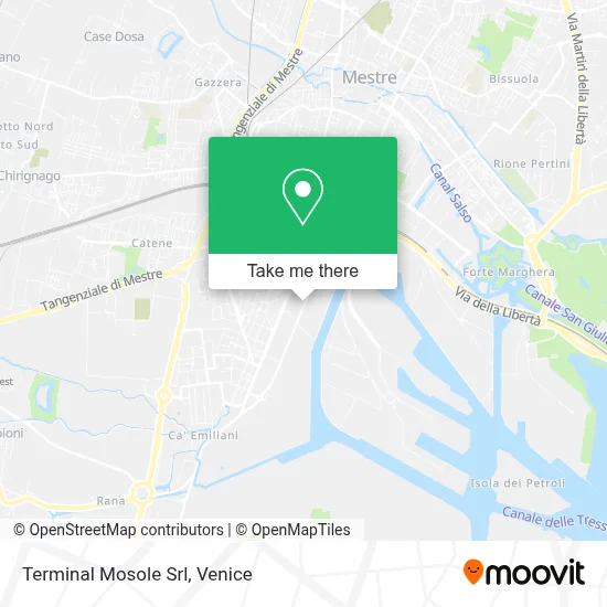 Terminal Mosole Srl map
