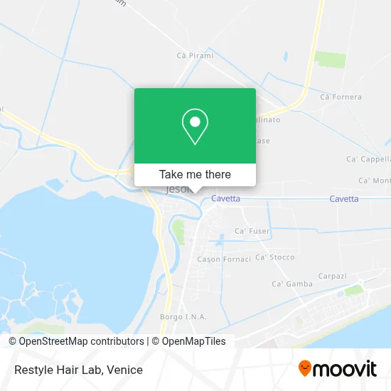 Restyle Hair Lab map