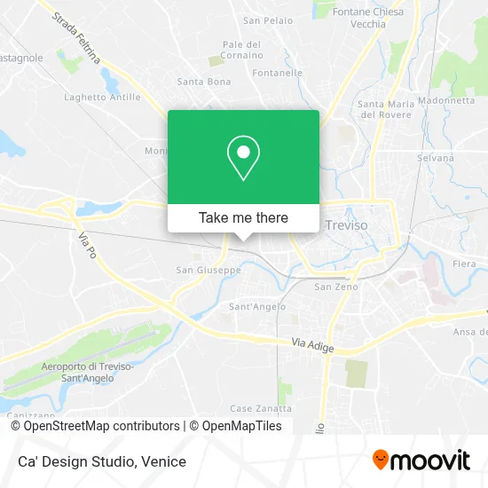 Ca' Design Studio map