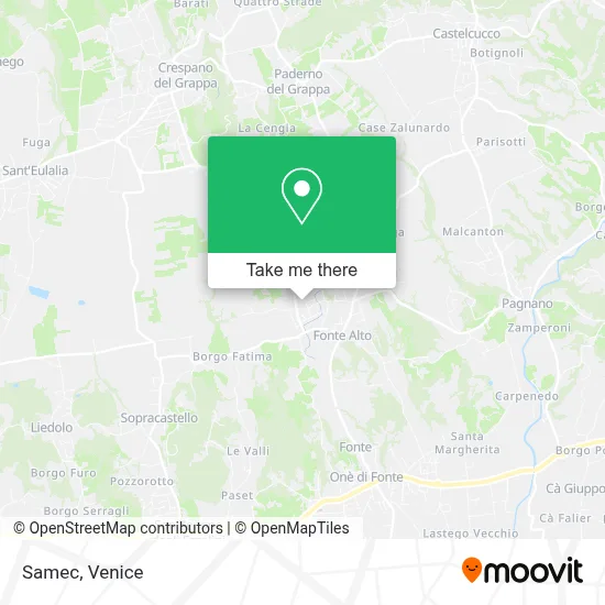 Samec map