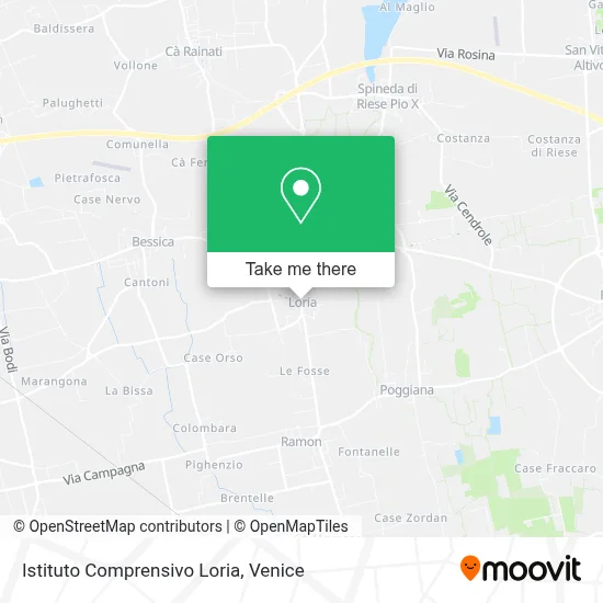 Istituto Comprensivo Loria map