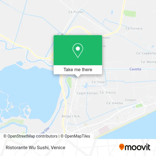 Ristorante Wu Sushi map