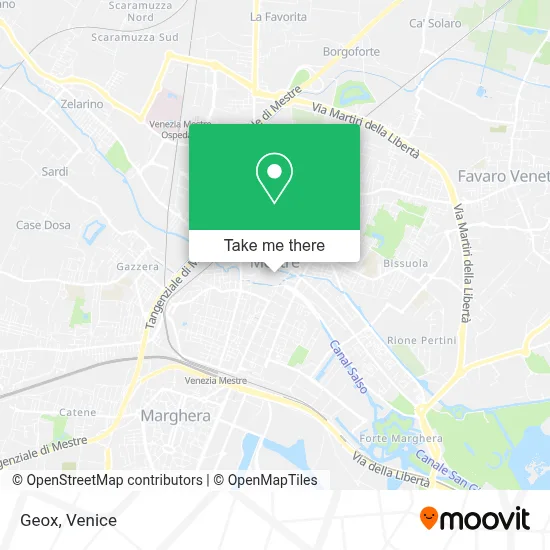 Geox map