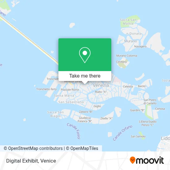 Digital Exhibit map