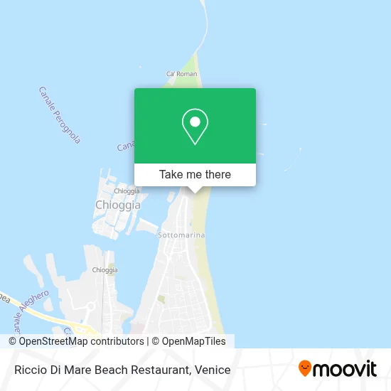 Riccio Di Mare Beach Restaurant map