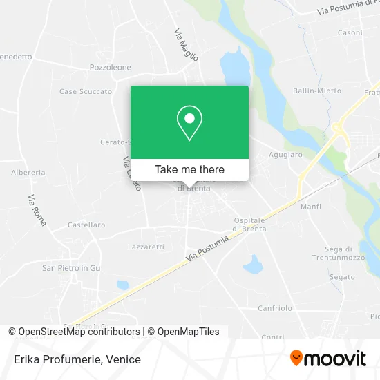 Erika Profumerie map