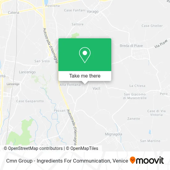 Cmn Group - Ingredients For Communication map