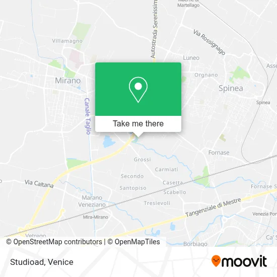Studioad map