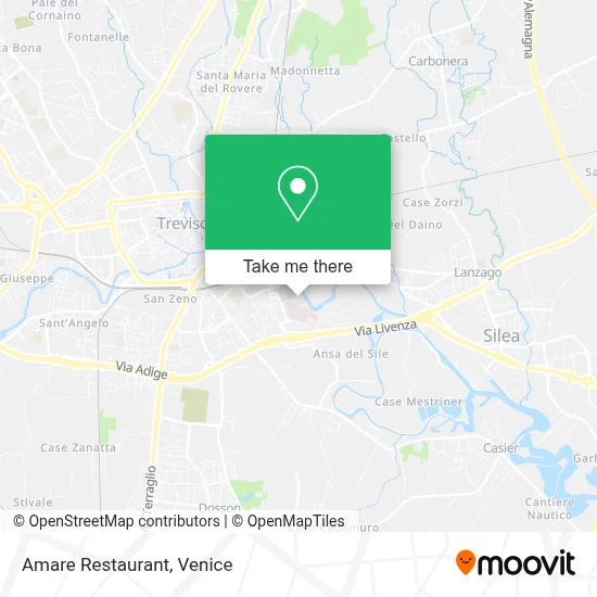 Amare Restaurant map