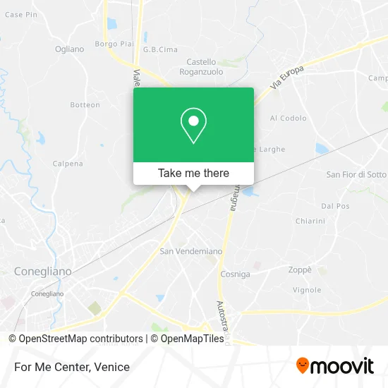 For Me Center map