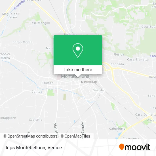 Inps Montebelluna map