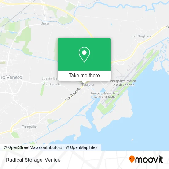Radical Storage map
