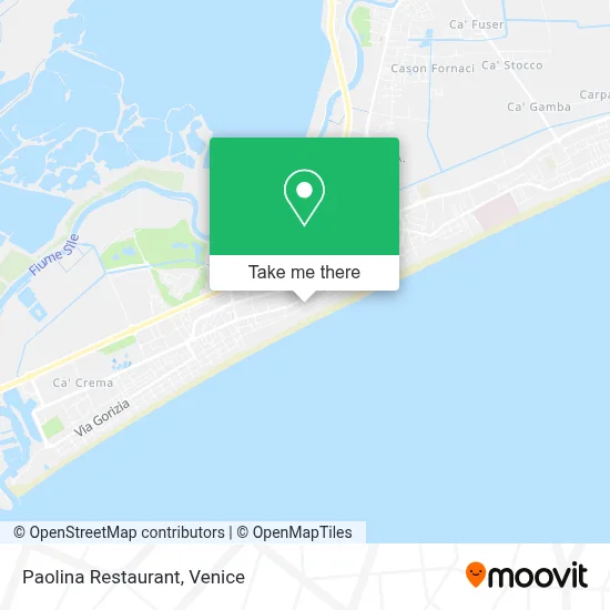 Paolina Restaurant map
