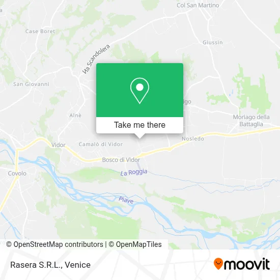 Rasera S.R.L. map