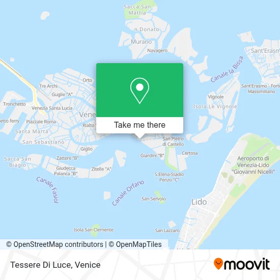 Tessere Di Luce map