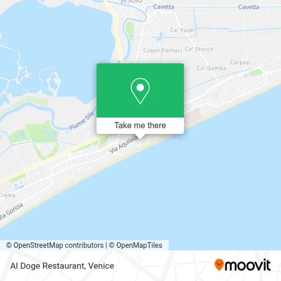 Al Doge Restaurant map