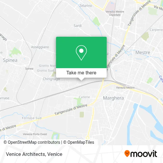 Venice Architects map