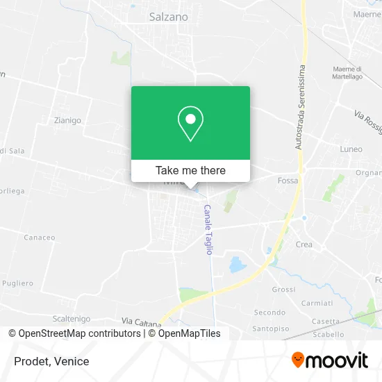Prodet map