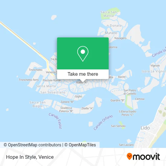 Hope In Style map