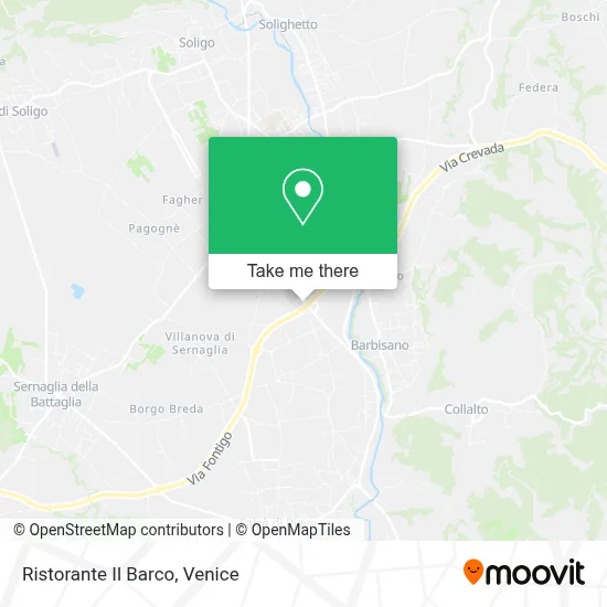 Ristorante Il Barco map