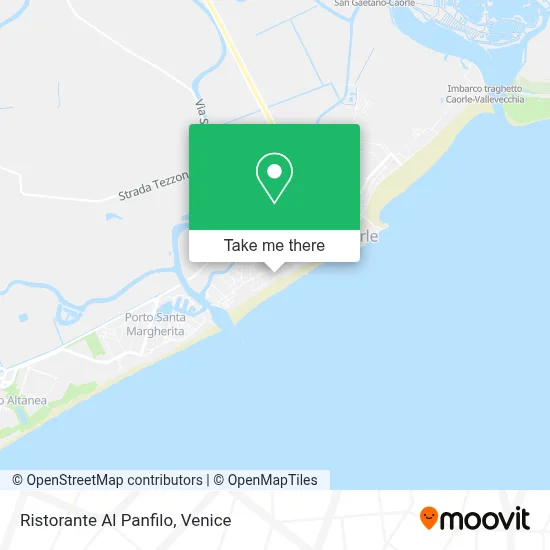 Ristorante Al Panfilo map