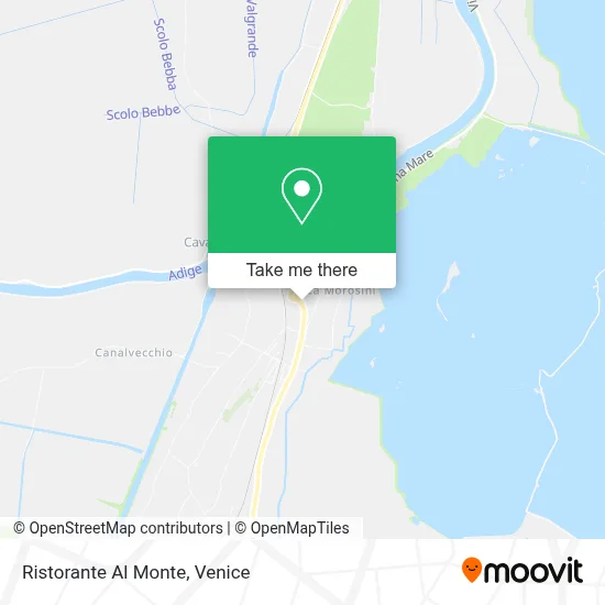 Ristorante Al Monte map