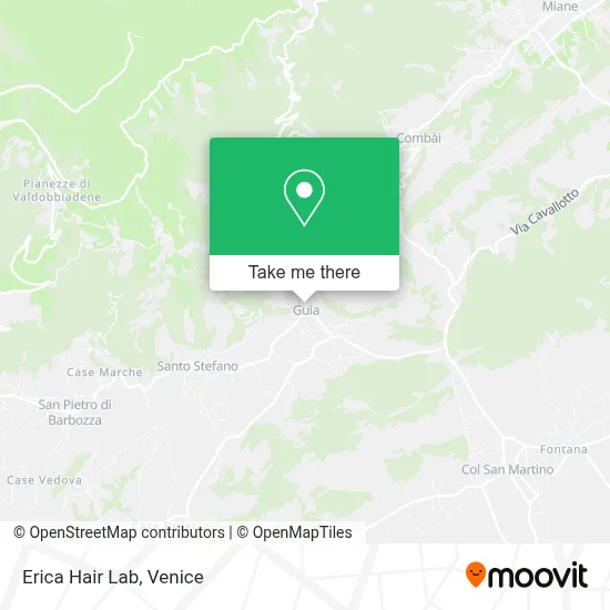 Erica Hair Lab map