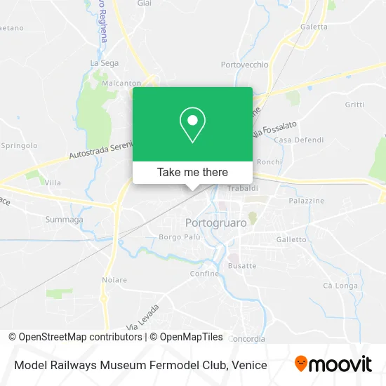 Model Railways Museum Fermodel Club map
