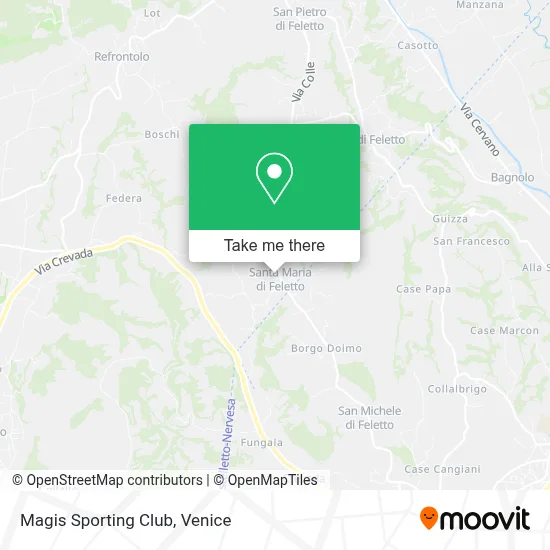 Magis Sporting Club map