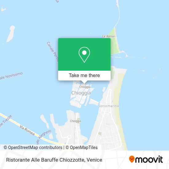 Ristorante Alle Baruffe Chiozzotte map
