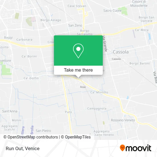 Run Out map