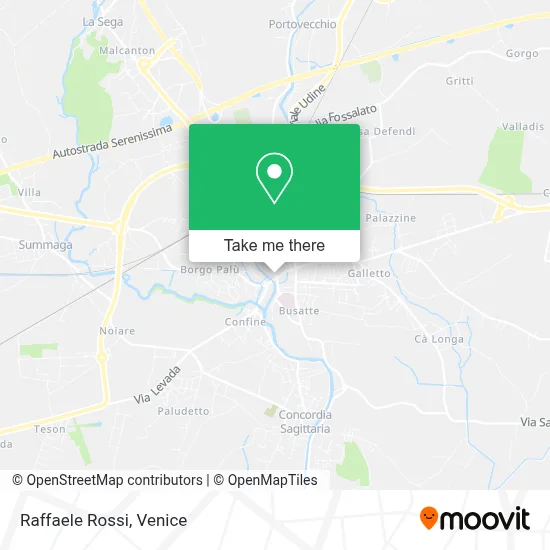 Raffaele Rossi map
