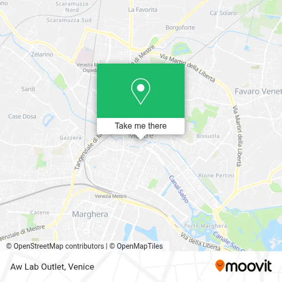 Aw Lab Outlet map