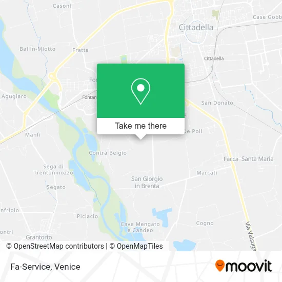 Fa-Service map