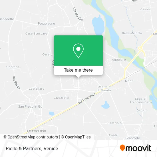 Riello & Partners map