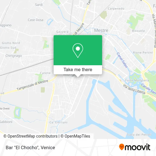 Bar "El Chocho" map