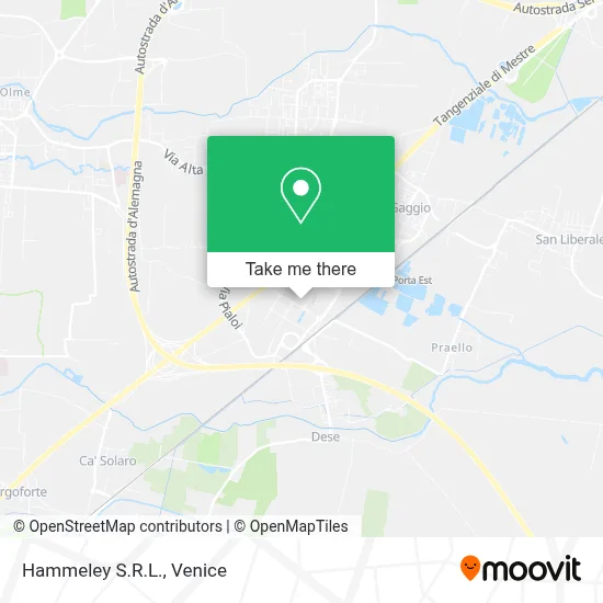 Hammeley S.R.L. map